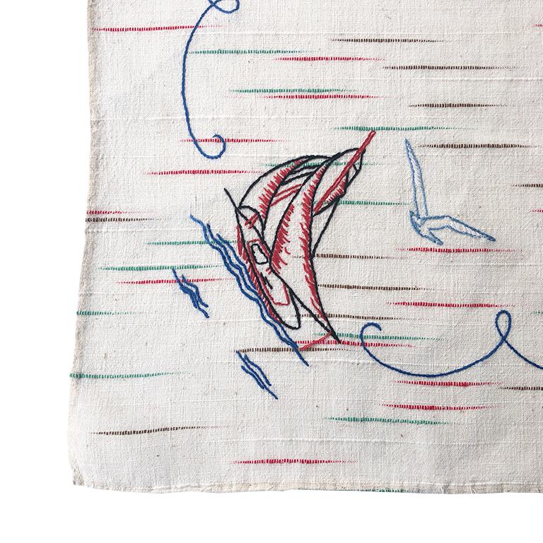 nautical cloth napkins