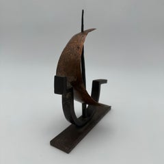 Sailboat on the Waves, Attributed to Raymond Subes France, circa 1925