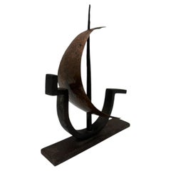 Sailboat on the Waves, Attributed to Raymond Subes France, circa 1925