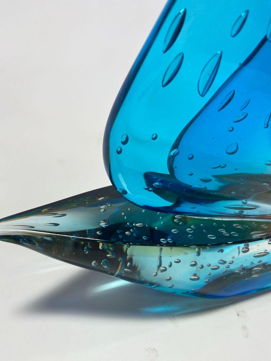 murano glass boat