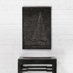 "Sailing Boat" Woodcut by Ren Hui