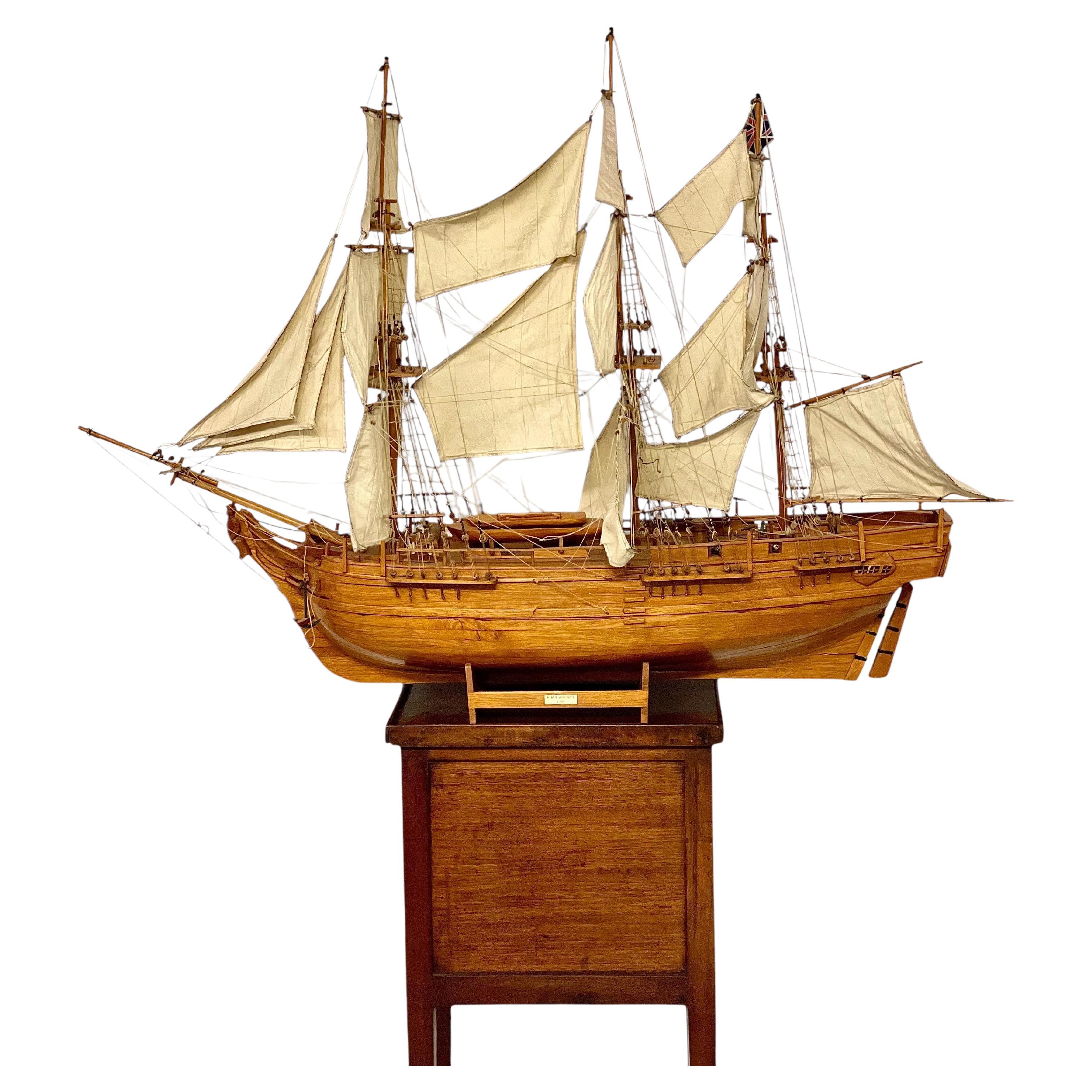 Sailing Ship Model of the "H.M.S. Bounty 1787"