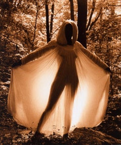 "Wood Spirit #1" - Figurative Sepia Toned Photography