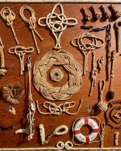 Sailor's Folk Art Knot Board, circa 1940