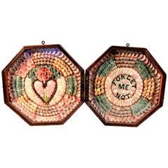 Sailor's Valentine, Forget Me Not, Barbados, circa 1885