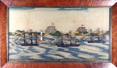 Sailor's Woolwork of a Fleet, HMS Octavia, HMS Constance & Hms Arethusa 'Large'