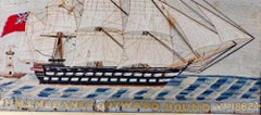 Sailor's Woolwork of HMS Meeanee Outward Bound, Year 1862