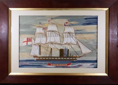 Sailor's Woolwork of HMS Reindeer Made by Henry Payn Hopper