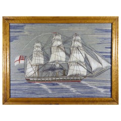 Sailor's Woolwork Woolie with Trapunto Sails