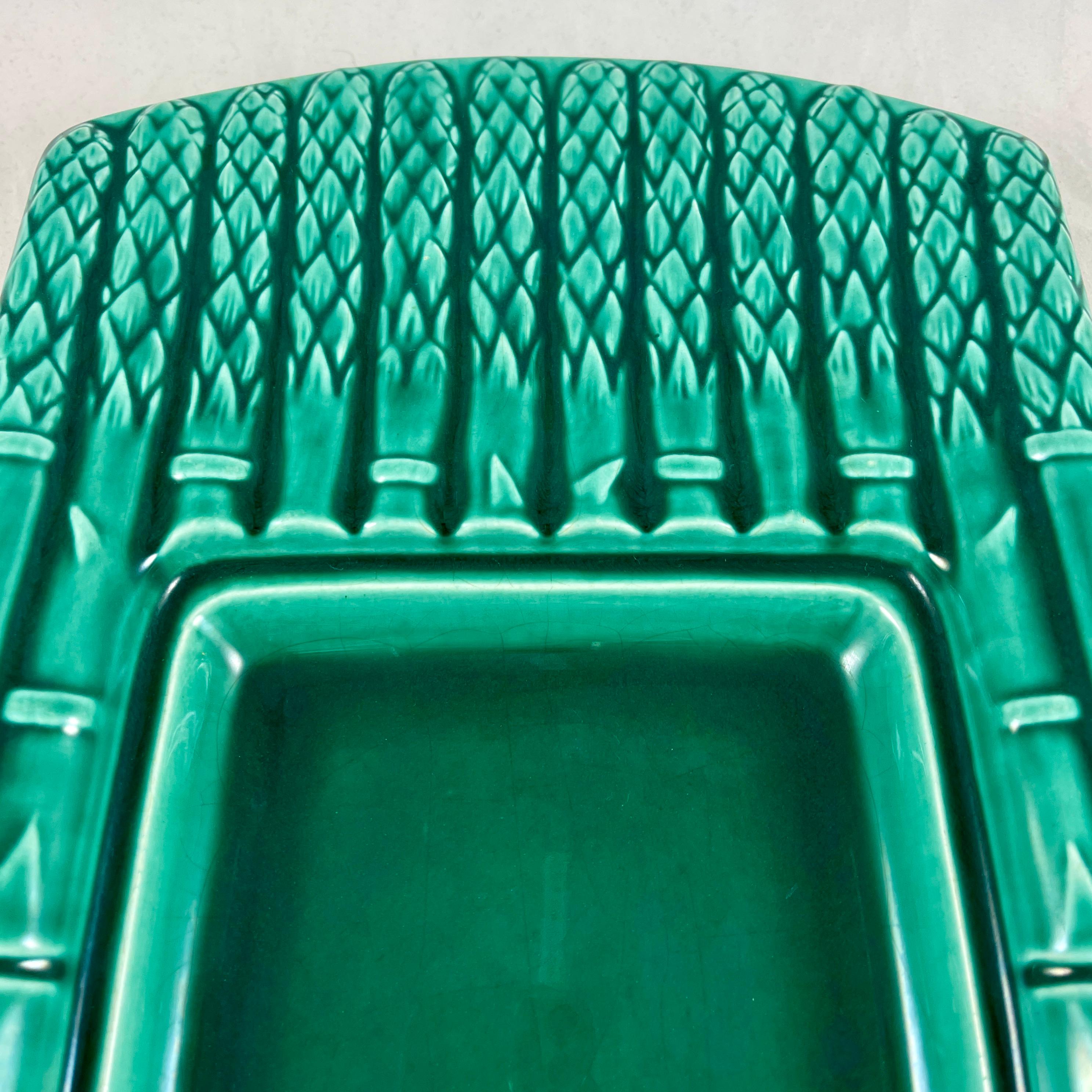 Français Saint Amand et Hamage Greene & Greene Greene Asparagus Drainer Server, années 1930 en vente