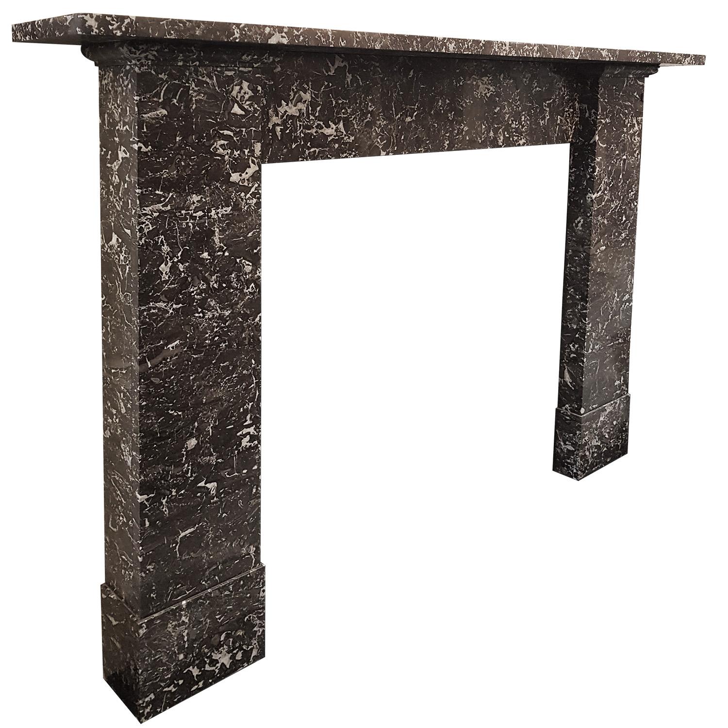 Saint Anne Marble Fireplace Mantel For Sale