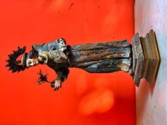 Saint Anthony of Padua with the Child, Hispano-Colonial School, 17th century