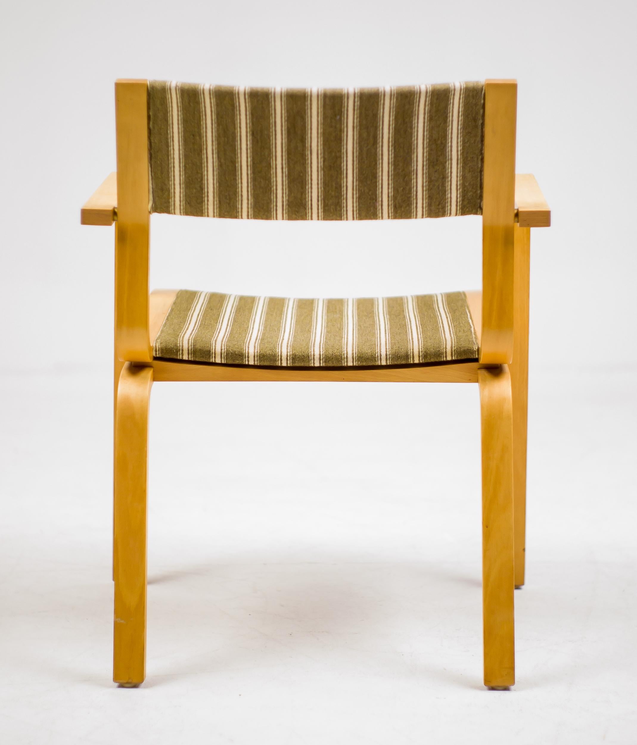 Laminated Saint Catherine College Chair by Arne Jacobsen for Fritz Hansen For Sale