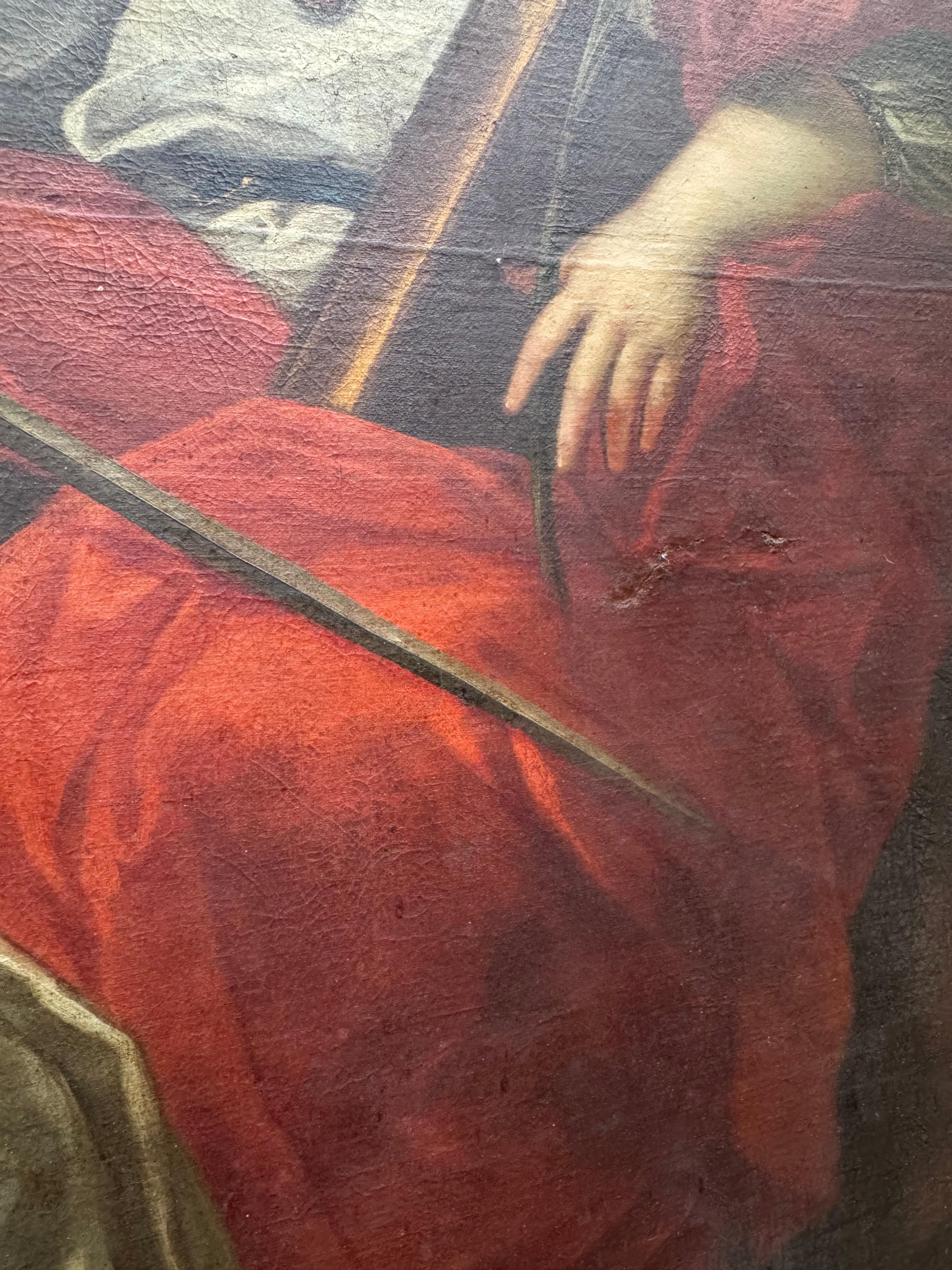 Saint Catherine of Alexandria, European School, Circa Late 17th to Early 18th Ct Barroco en venta