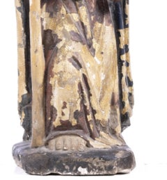 SAINT CHRISTIAN MIT CHILD JESUS 15. Jahrhundert