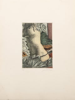 Within You II, Surrealist Etching and Aquatint by Saint Clair Cemin