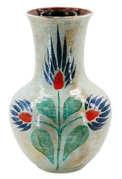 A Clement Grand vase en grès du milieu du siècle, années 1950