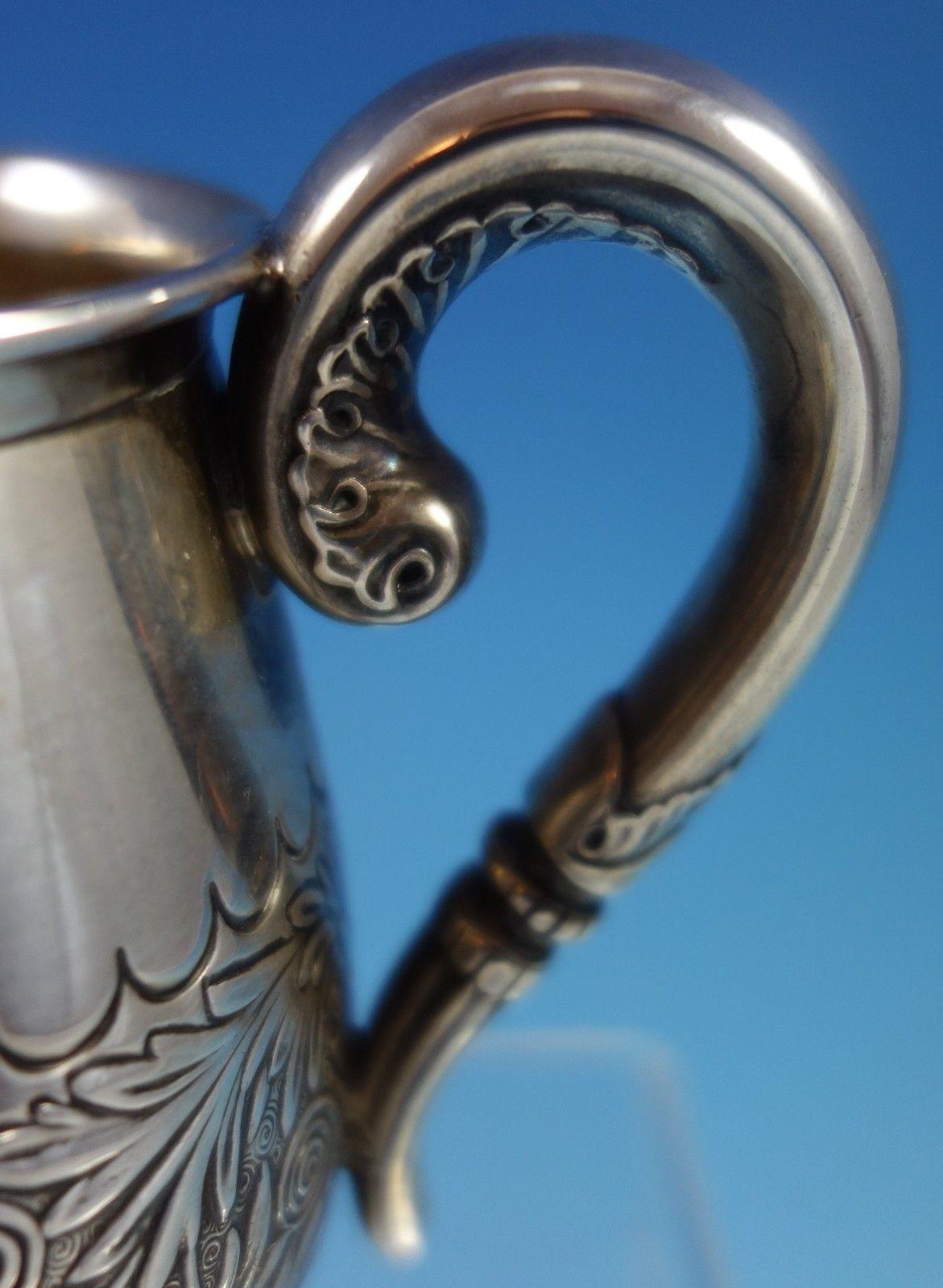 19th Century Saint Cloud by Gorham Sterling Silver Baby Child's Cup GW Interior #3935