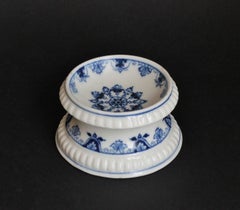 Saint-Cloud Salt with the Sun in Blue Mark, circa 1715-1720