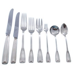 Saint Dunstan von Tiffany & Co. Sterling Silber Besteck Set Service 96 Stück Din