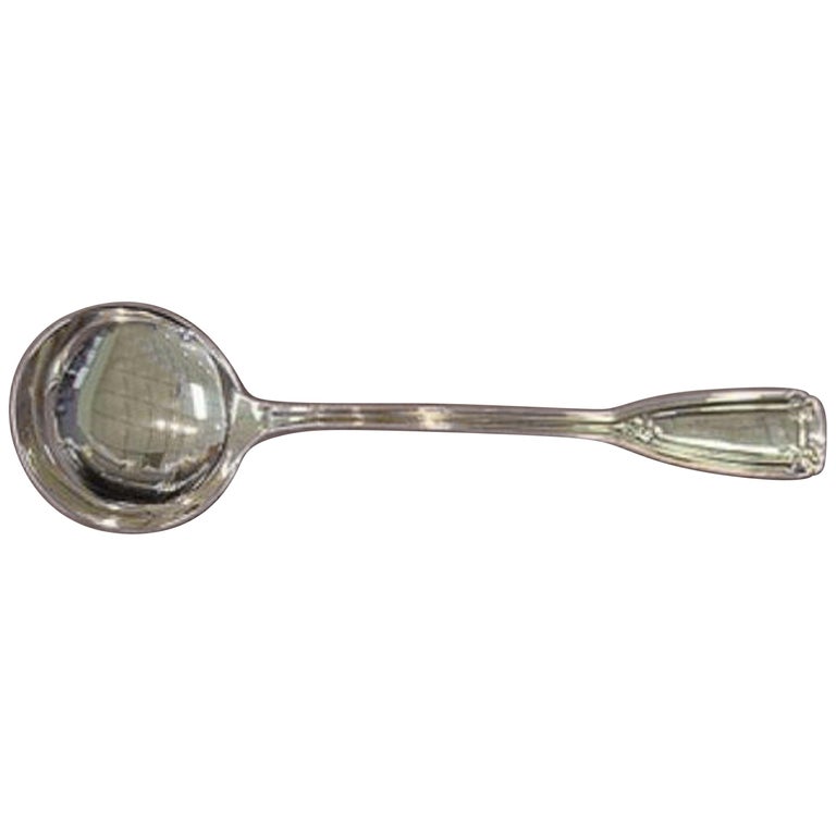 Saint Dunstan by Tiffany and Co. Sterling Bouillon Soup Spoon For Sale