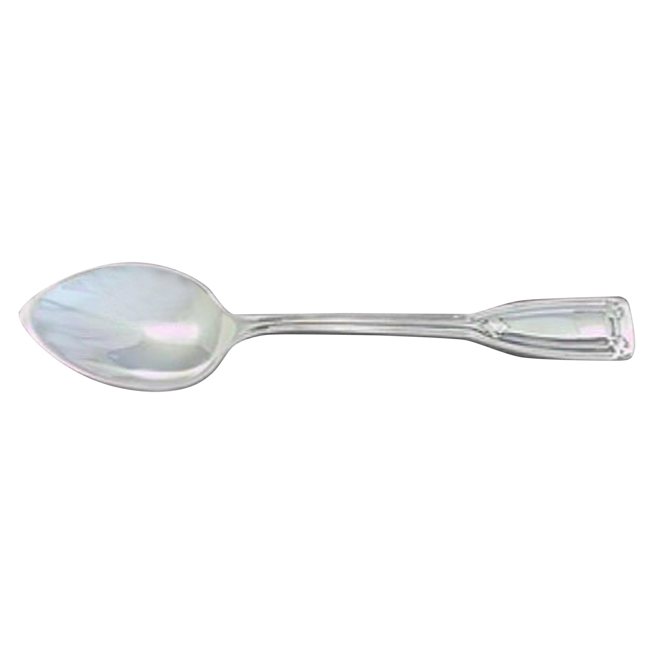 Co sterling patd 1902 1/2 inches sterling salt spoons art noveau I.S 