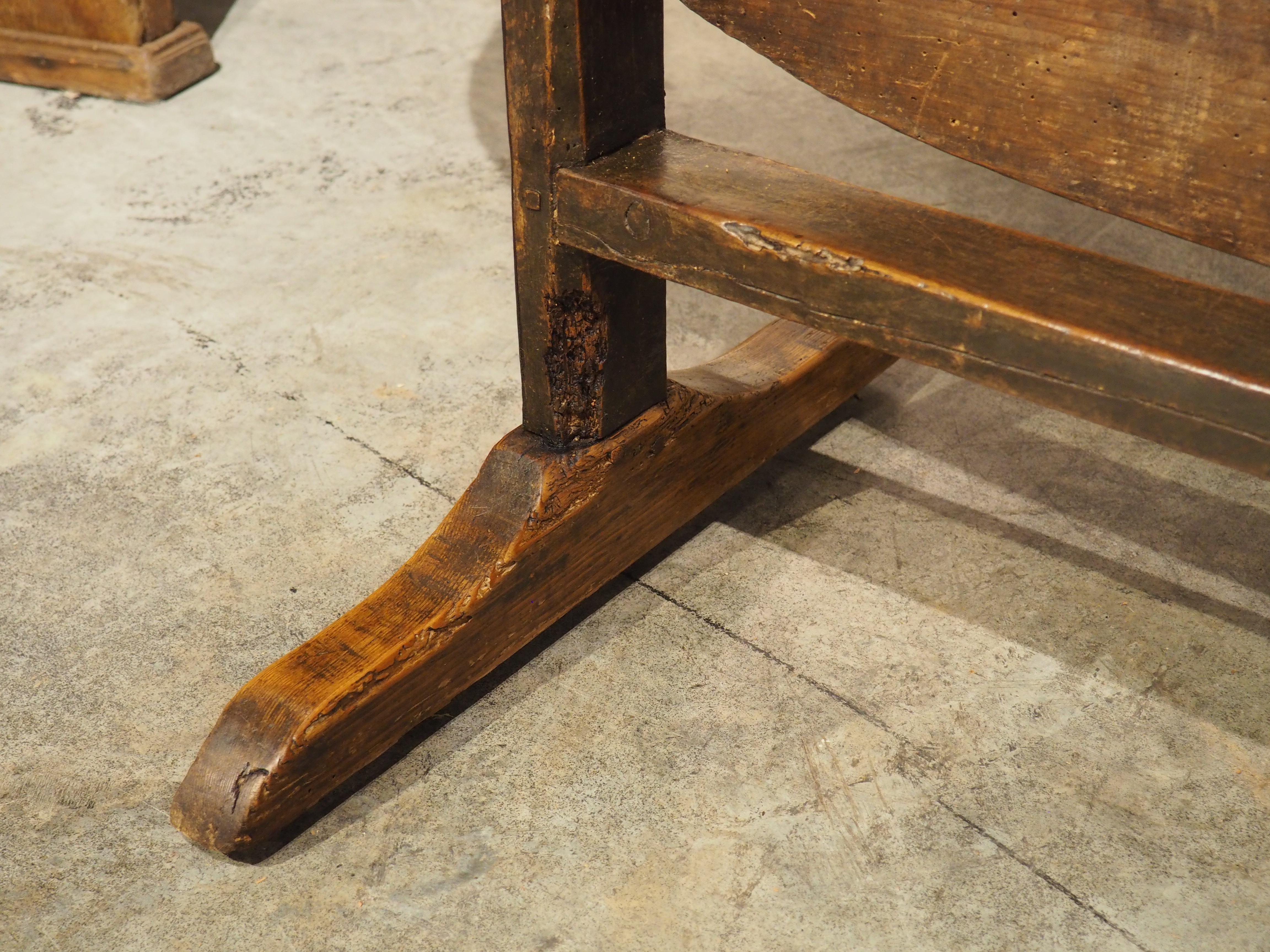 Saint Emilion Grand Cru Painted French Vendange Wine Tasting Table, 19th Century 8