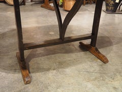 Saint Emilion Grand Cru Painted French Vendange Wine Tasting Table, 19th Century