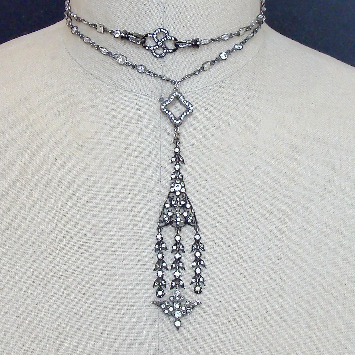 Bead Saint Esprit Dove Layering Necklaces, Saint Esprit III Necklace For Sale