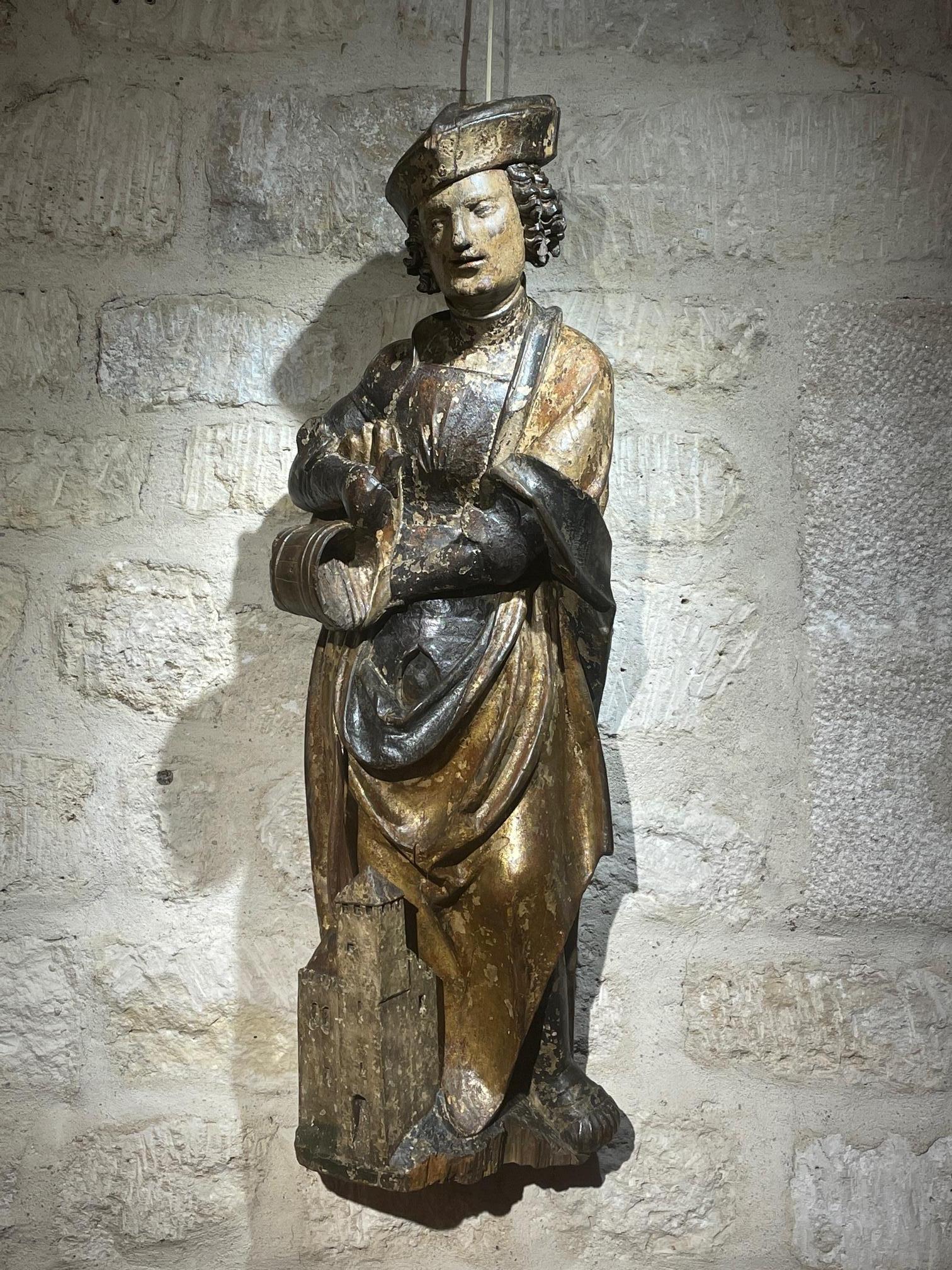 Gothic Saint Florian For Sale