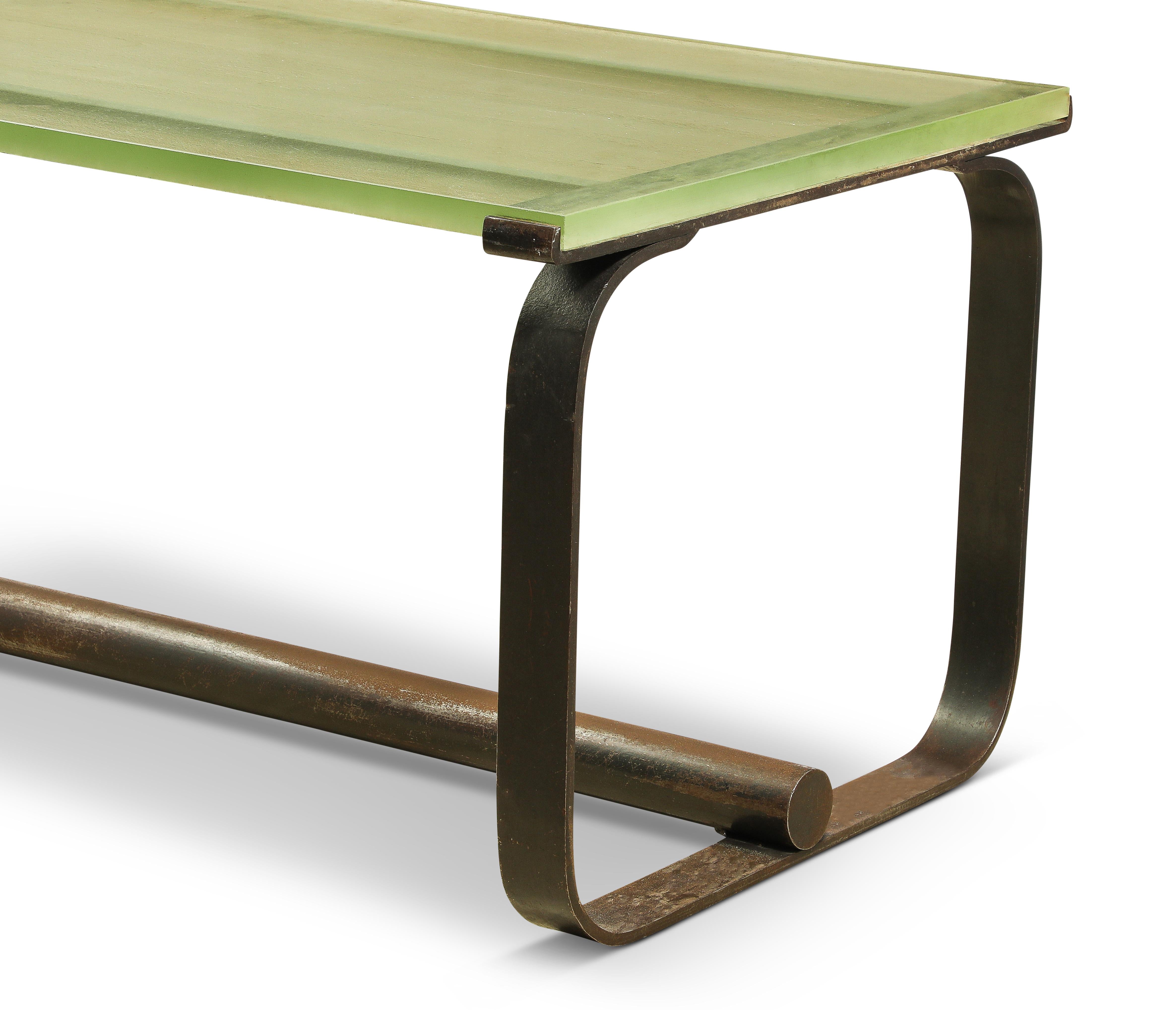 Français Table de salle à manger de Saint Gobain, France, années 1950 en vente
