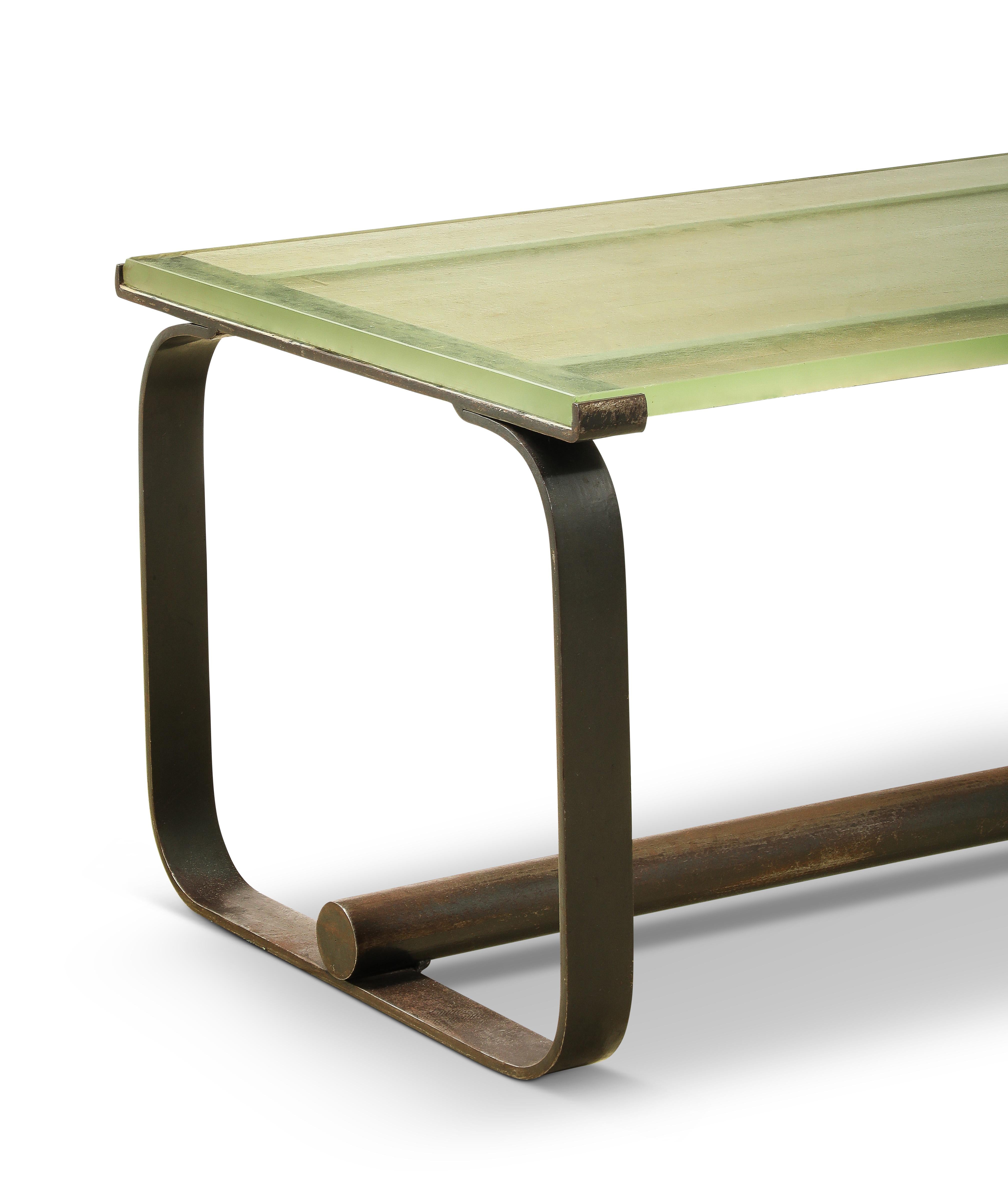 20ième siècle Table de salle à manger de Saint Gobain, France, années 1950 en vente