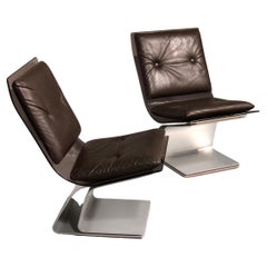 Fauteuils en verre de Saint Gobain, design de la Maison Jansen, 1965