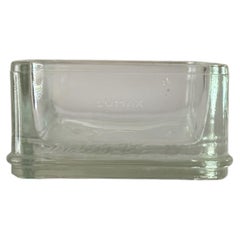 Saint Gobain Lumax, geformtes Glas „Vide Poche“, Mid-Century Modern