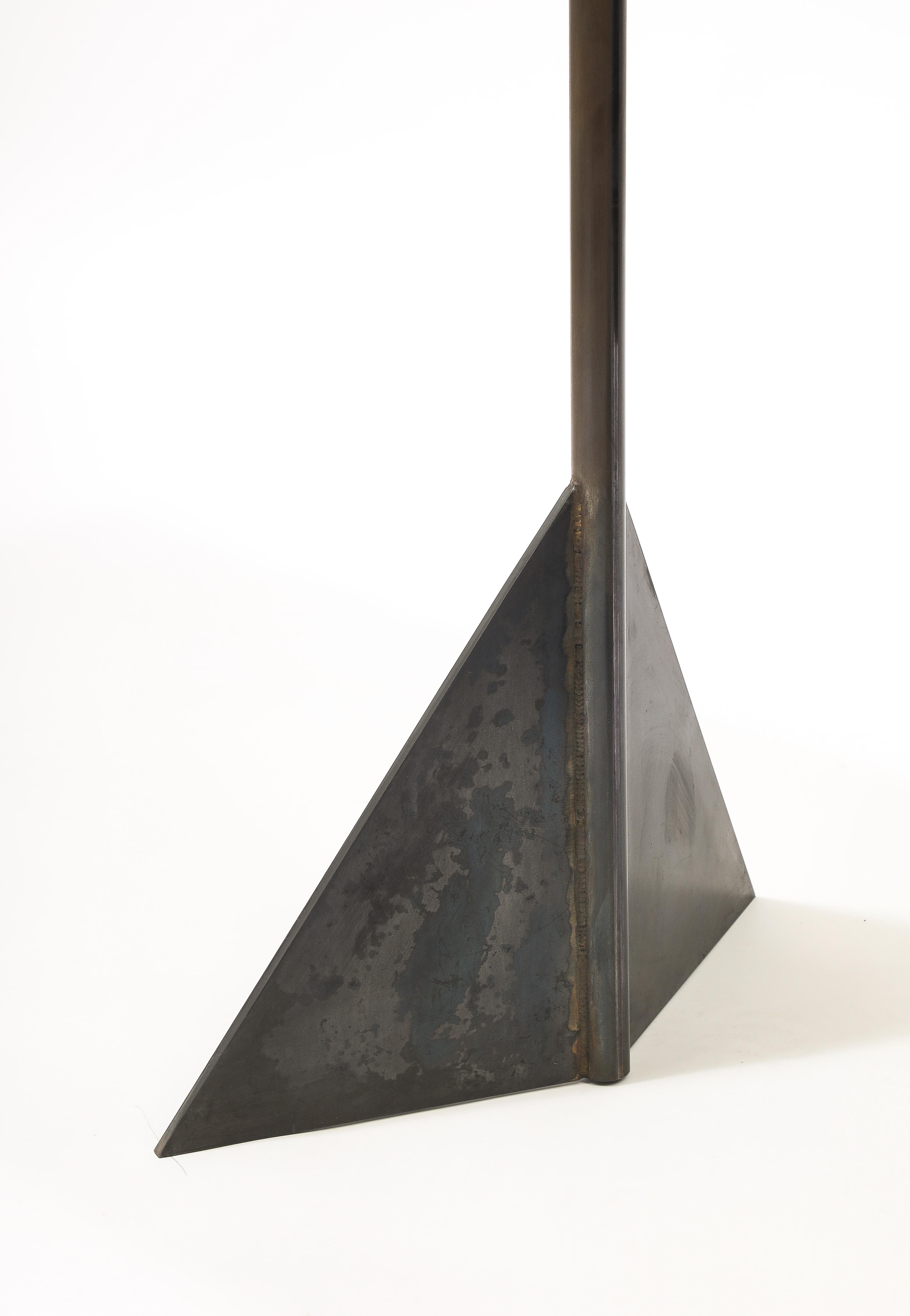 Saint Gobain Steel Table, France 1940's For Sale 3