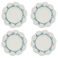 Saint Jacques Hand-Painted Pasta Plates - Set of 4 Made in Italy