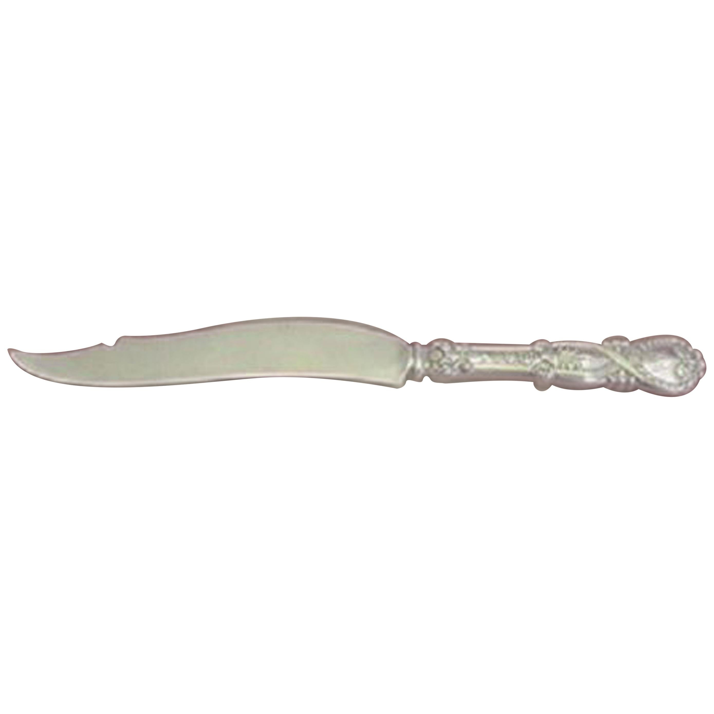 Persian by Tiffany and Co Sterling Silver Fish Knife Pointed with Notch For Sale at 1stDibs