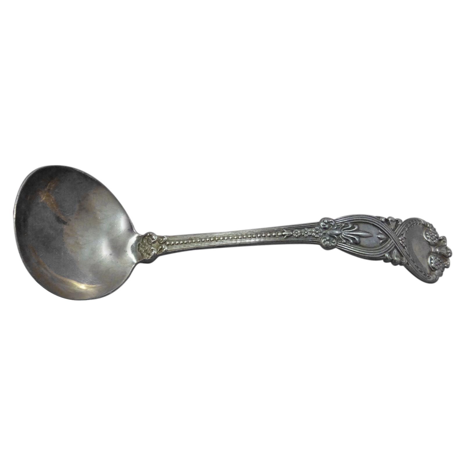 Chrysanthemum by Tiffany and Co. Sterling Silver Gravy Ladle with Plain