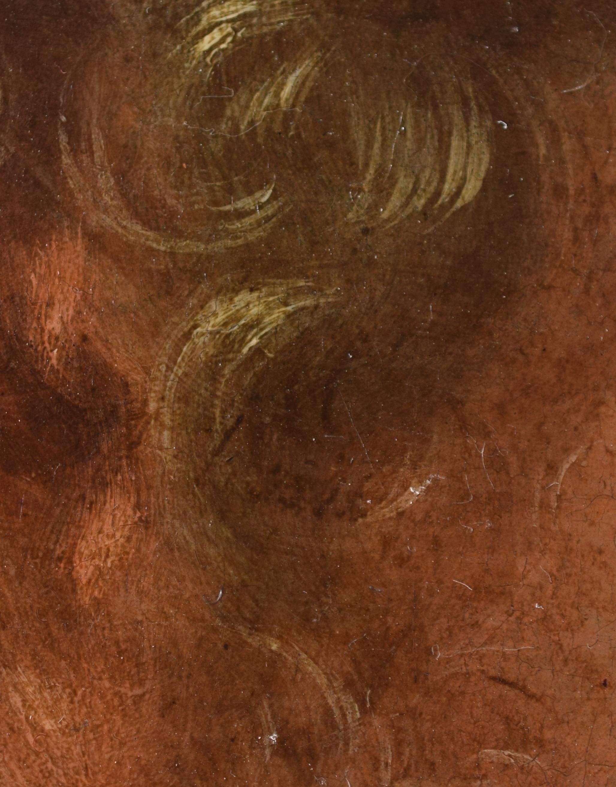 Saint Jerome. Oil on slatted panel. Surroundings of KEY, Willem. 16th century. For Sale 2