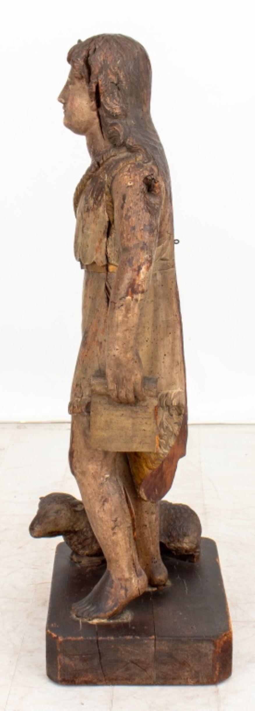 Scultura in legno di Saint Johns Wood, XIX secolo In condizioni buone in vendita a Astoria, NY