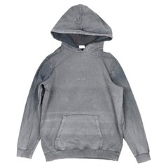 Saint Lauren hoodie logo Men sweatshirt top Jumper Size L. S933