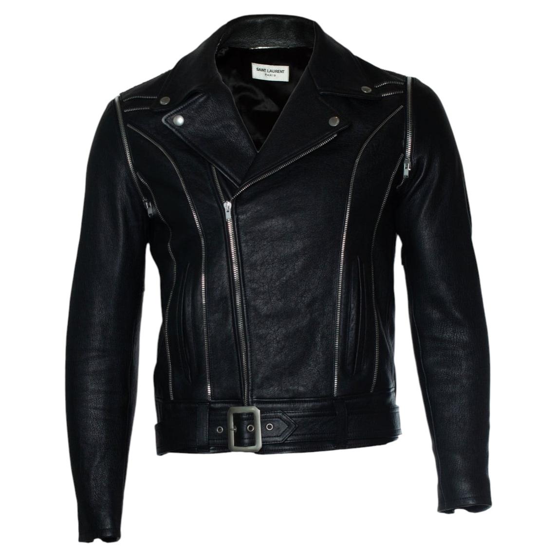 Saint Laurent, 2015 multi zipper leather jacket