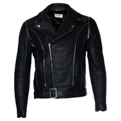 Saint Laurent, 2015 multi zipper leather jacket