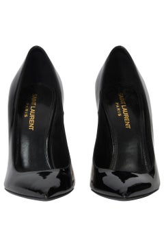 Saint Laurent 2017 Black Patent Opyum Heels