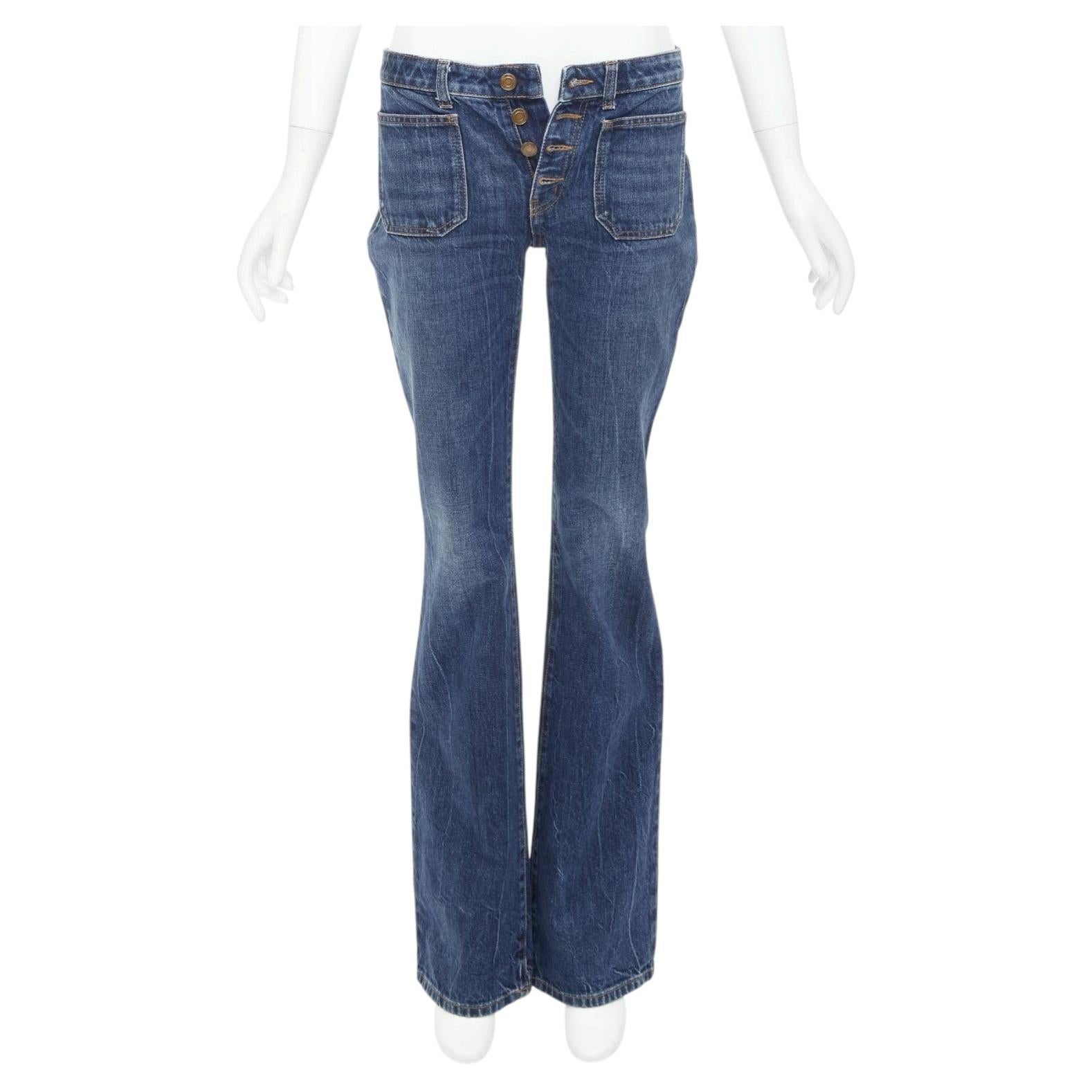 How do I clean Saint Laurent jeans?