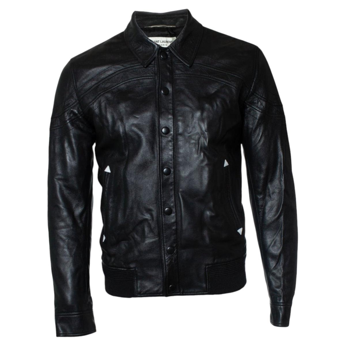 Saint Laurent, 2018 Hedi slimane western trucker jacket