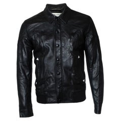 Saint Laurent, 2018 Hedi slimane western trucker jacket