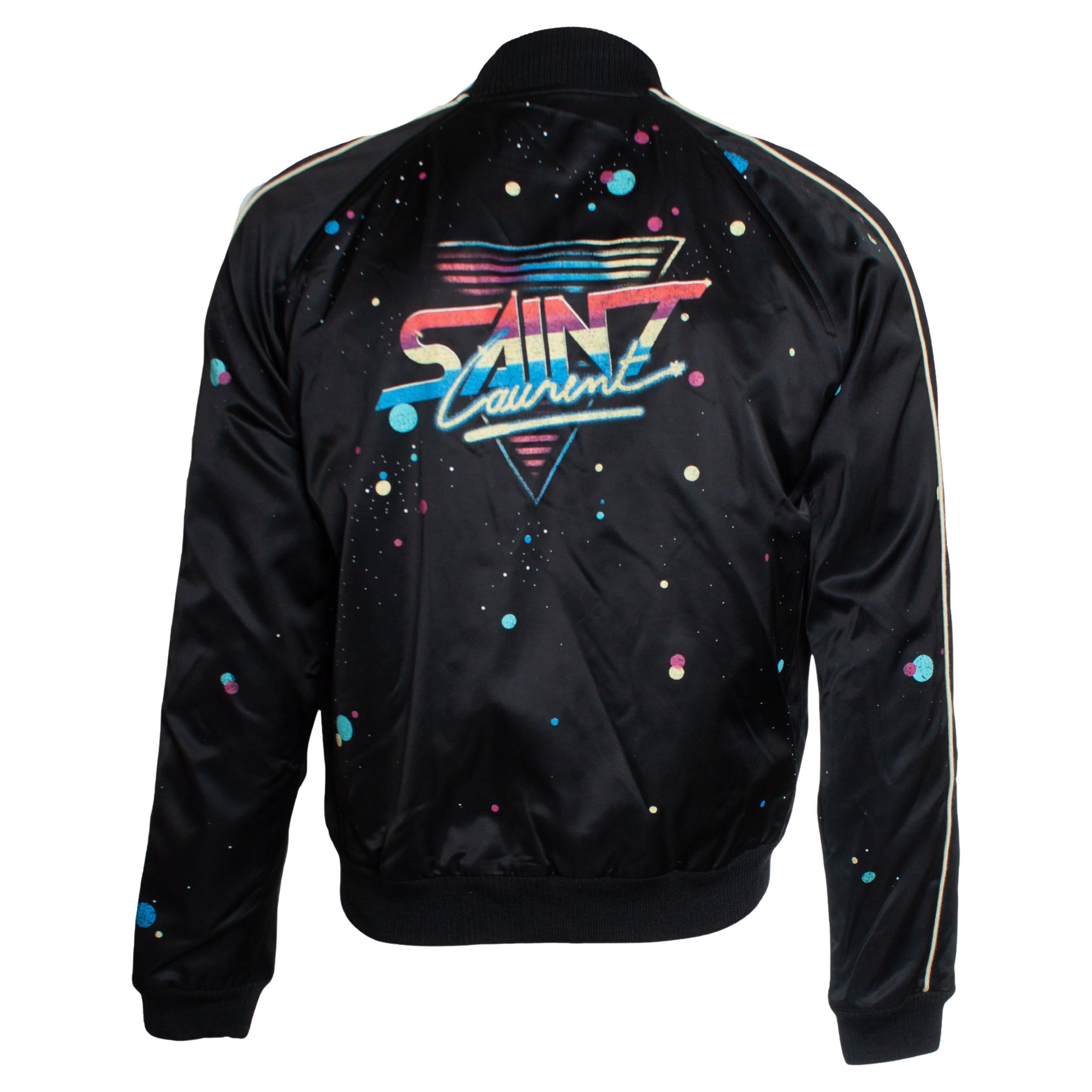Saint Laurent, bomber con orsetto galattico 2019 in vendita