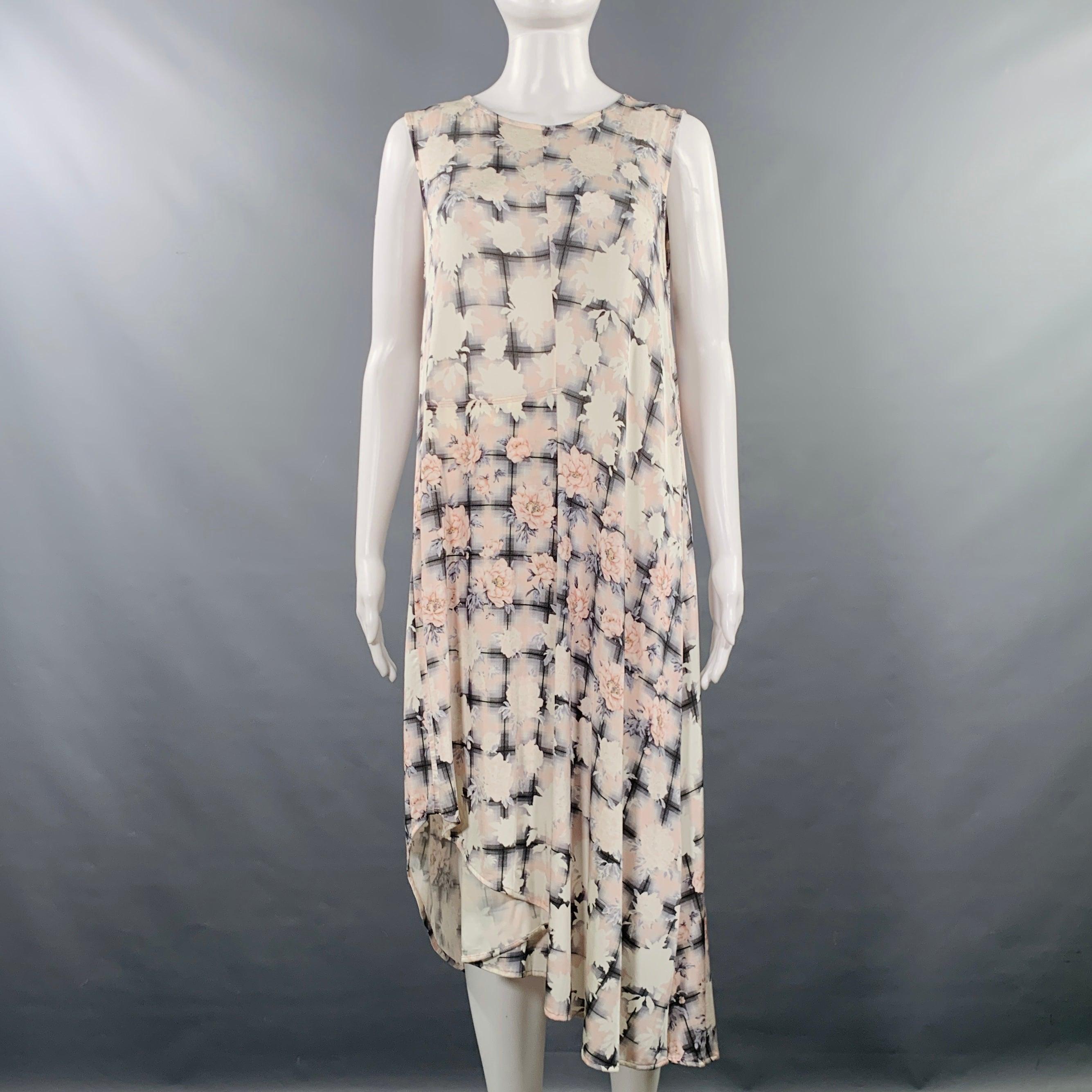 SAINT LAURENT 2019 Size XS Black Silver Viscose Rhinestones Cocktail Dress For Sale 5