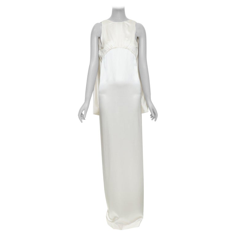 white fox long dresses Call Me Up Maxi Dress White